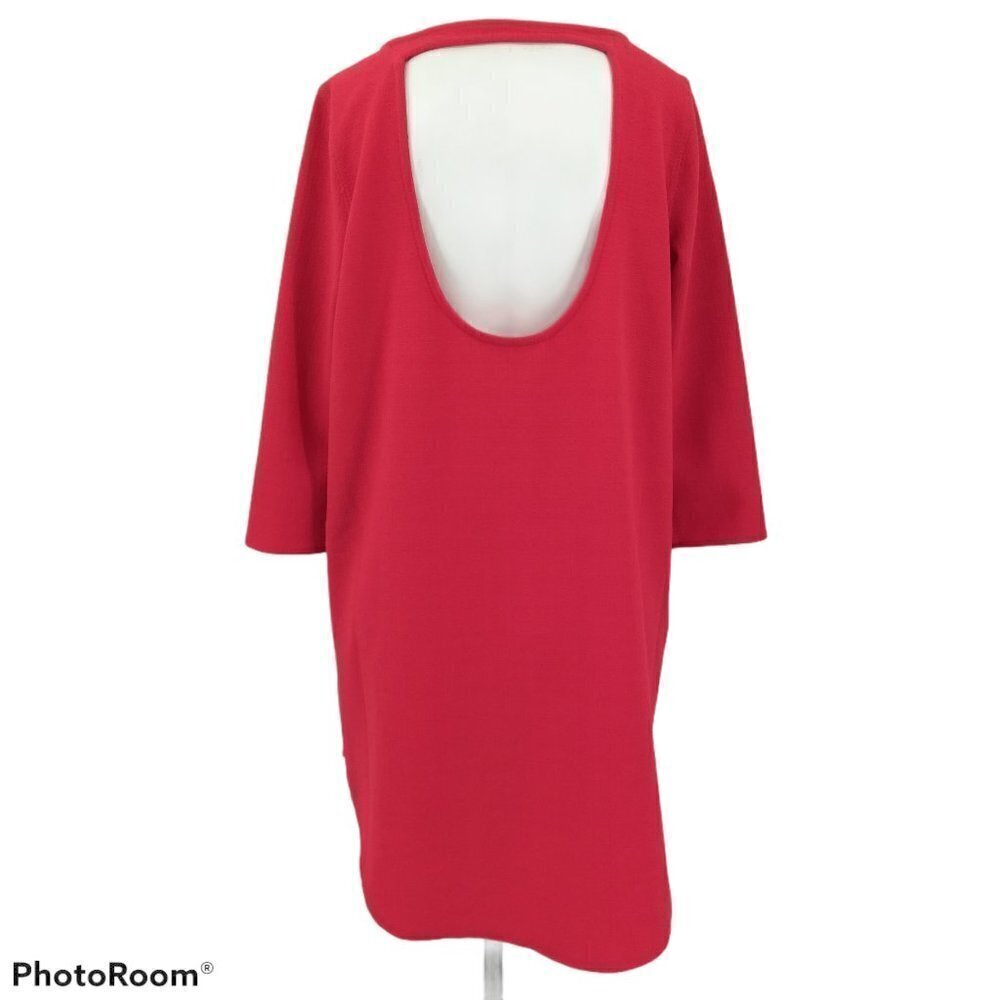 BB Dakota Open Back Red Dress Size M